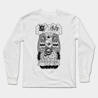 Monsters Of The Wild Doodle Long Sleeve T-Shirt